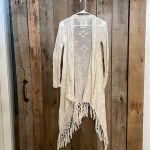 O’Neill Long Cardigan Off White Medium